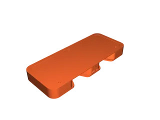 Держатель для геймпада PlayStation с логотипом PS — удобная подставка для 3D принтера