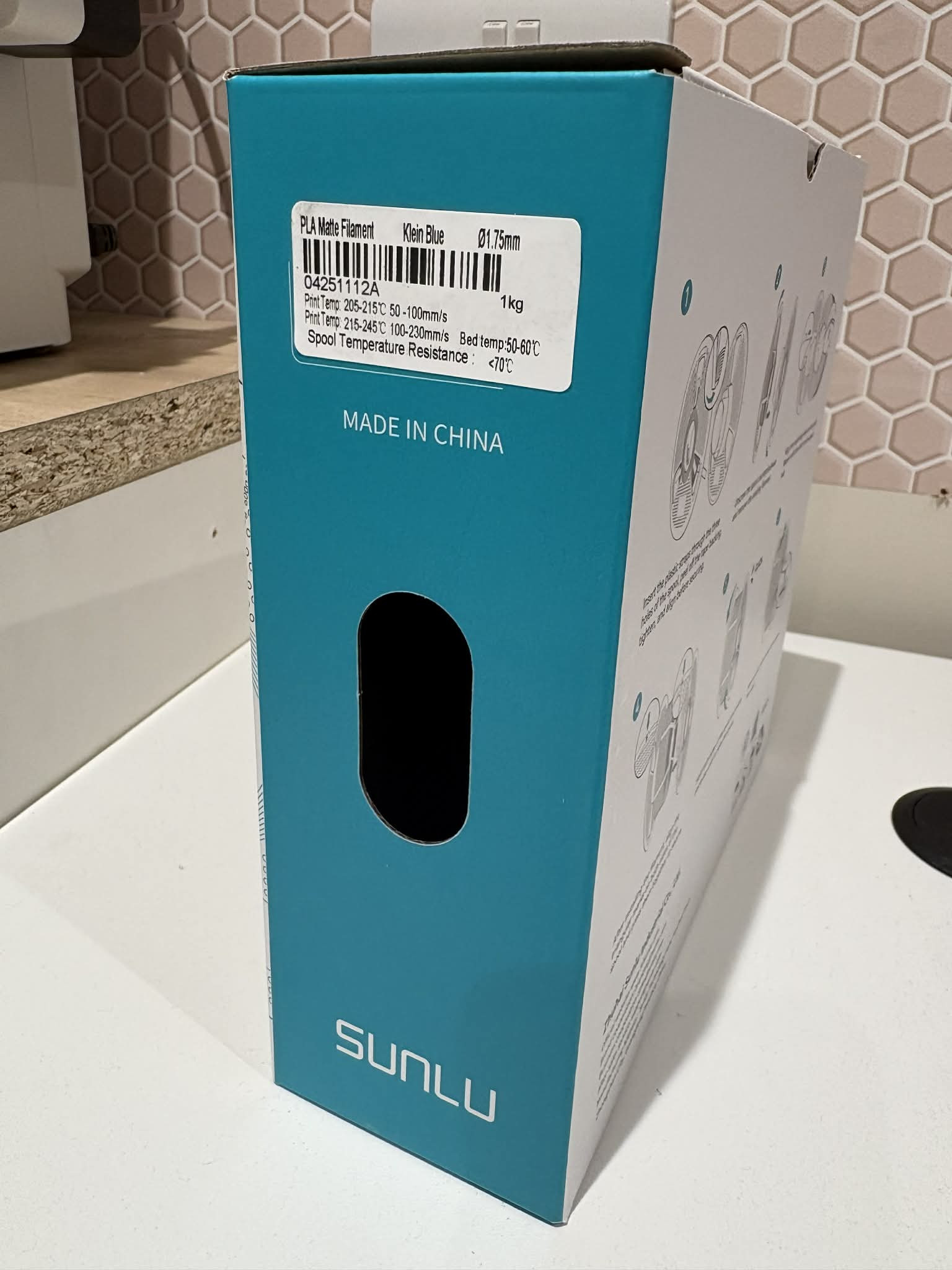 Sunlu Box Swatch — идеальный выбор материалов для печати! для 3D принтера
