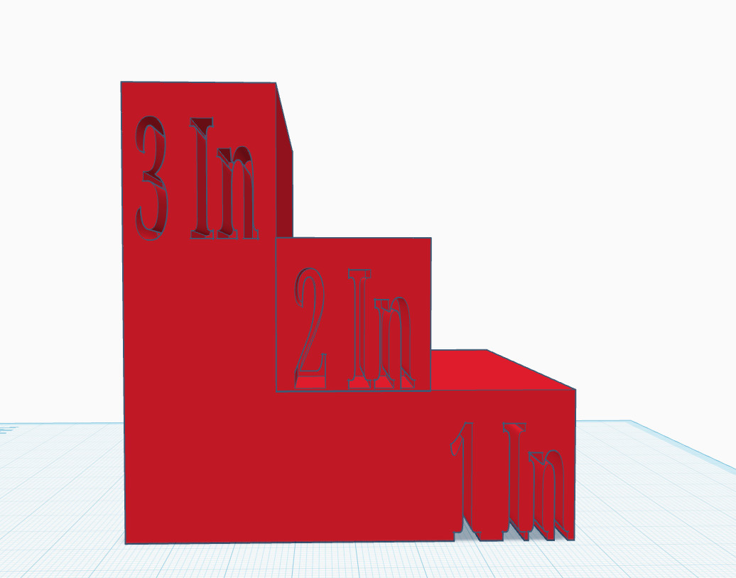 Бесплатная 3D-модель куба '123in' для творчества и дизайна для 3D принтера