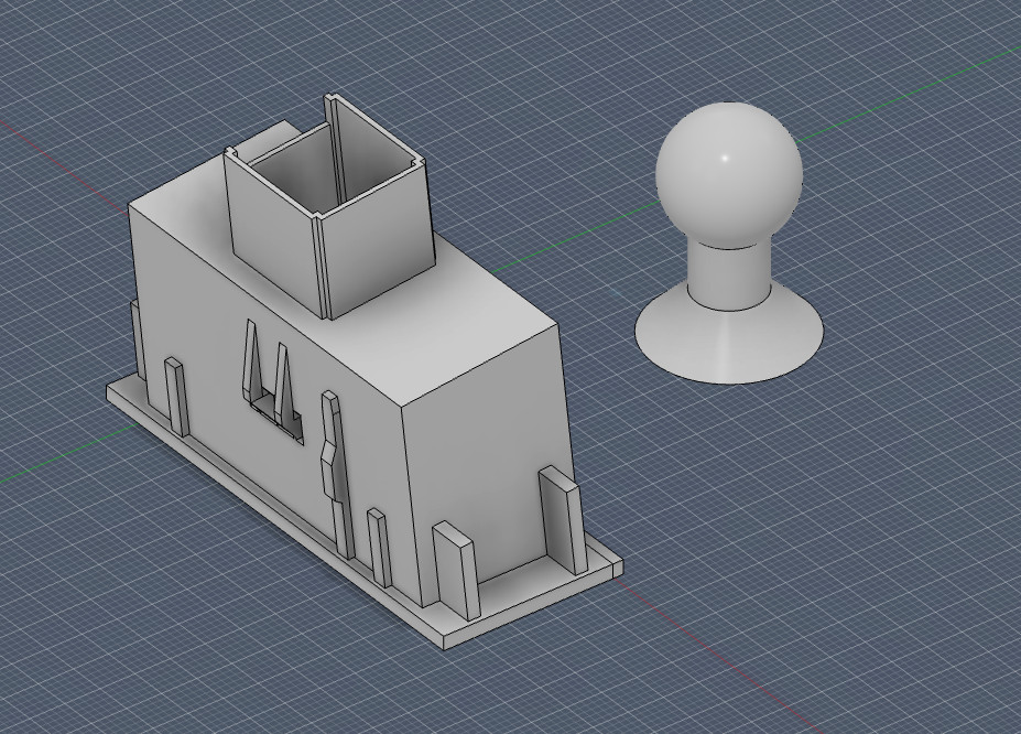 Ford Fiesta (Mark 5) Coin holder replacement/phone mount V2 для 3D принтера