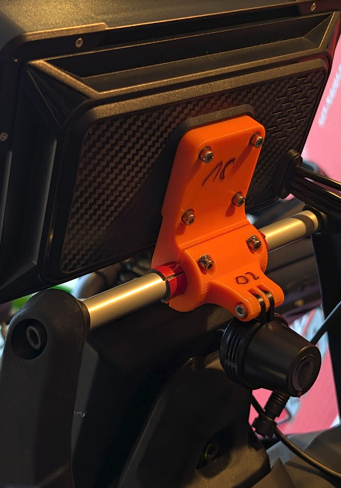 Navigation holder for Yamaha Tenere 700 - Bepocam для 3D принтера