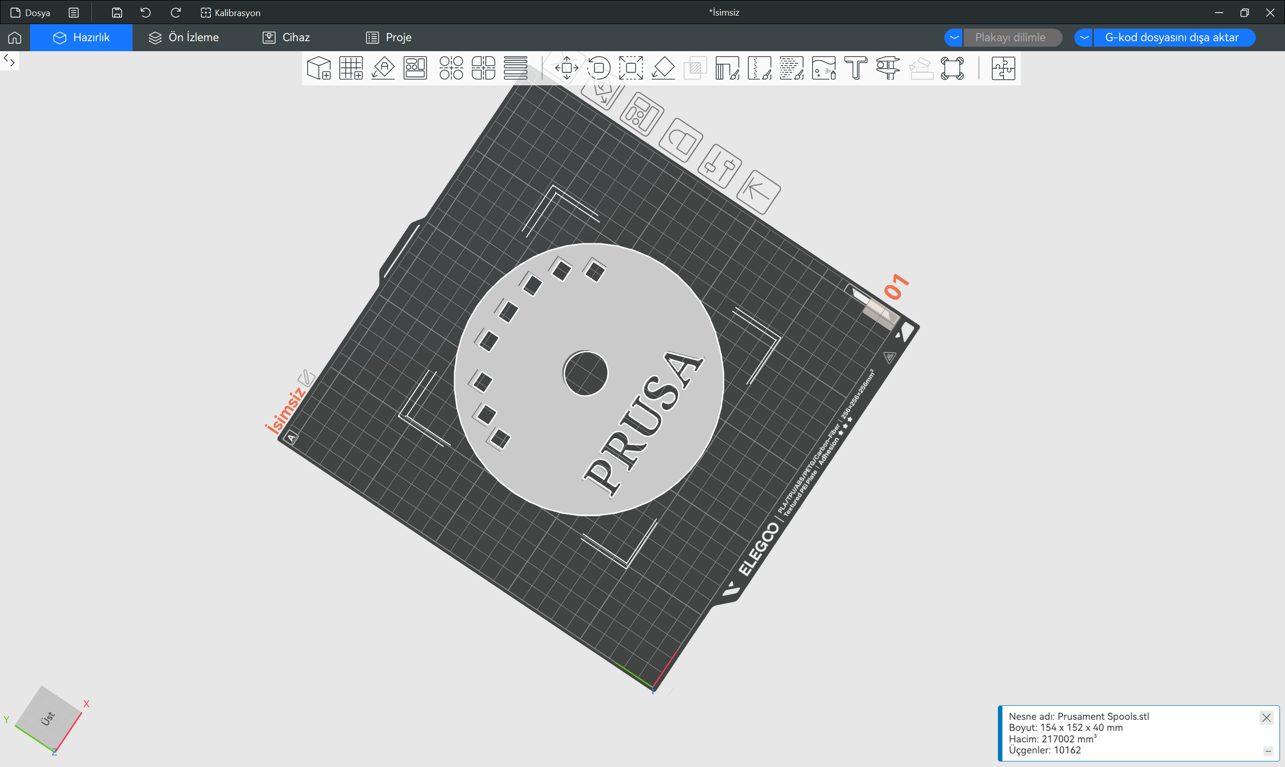 prusa filement spool для 3D принтера