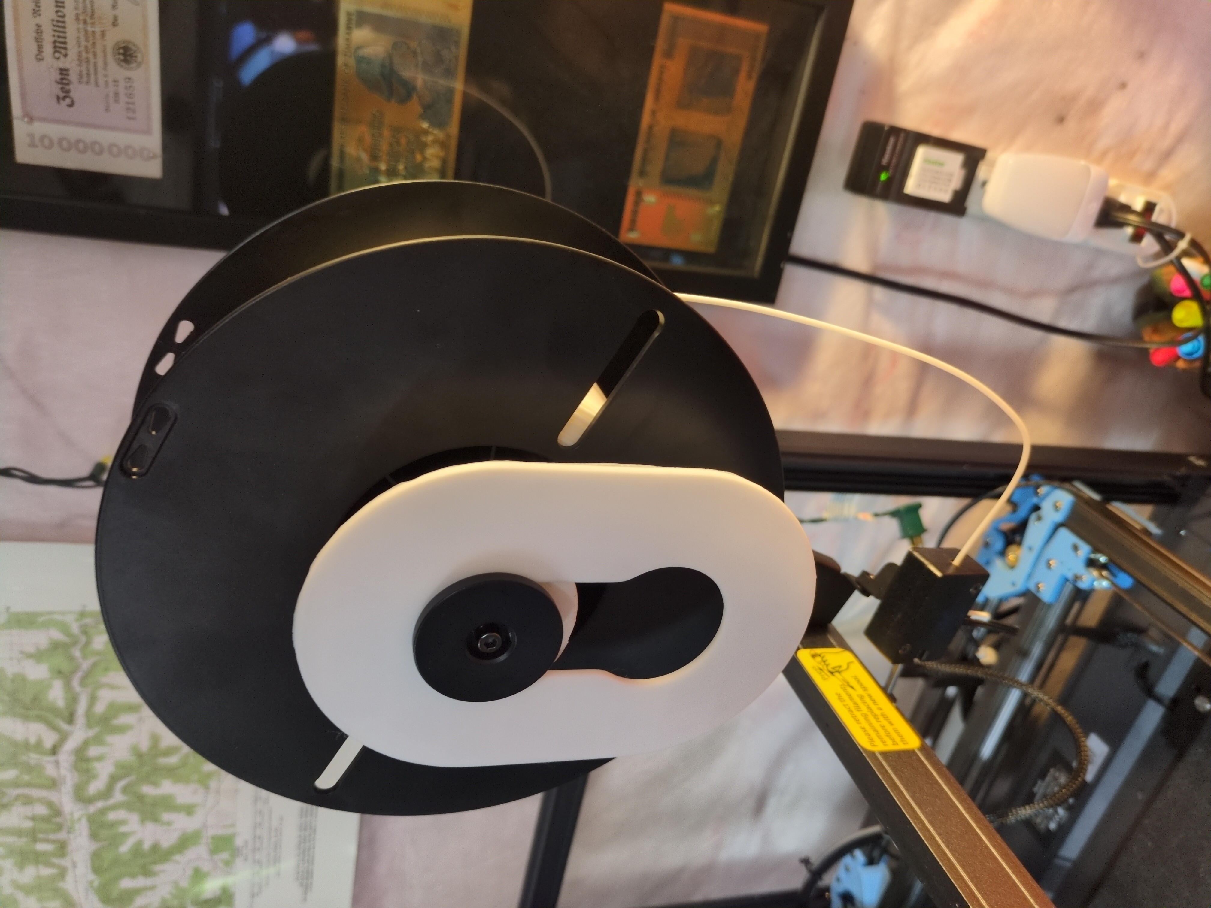 Совол SV08 фиксатор катушки | Улучшаем принтер Sovol SV08 для 3D принтера