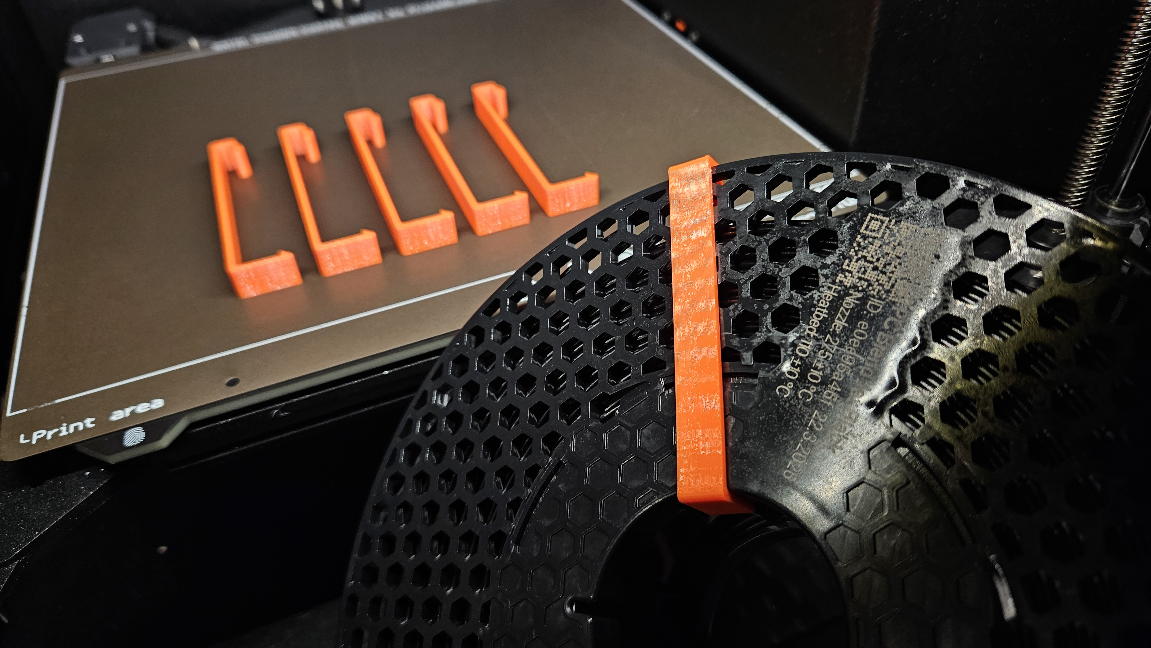 Filament Clip для катушек Prusament NFC 2026 года ✨ для 3D принтера