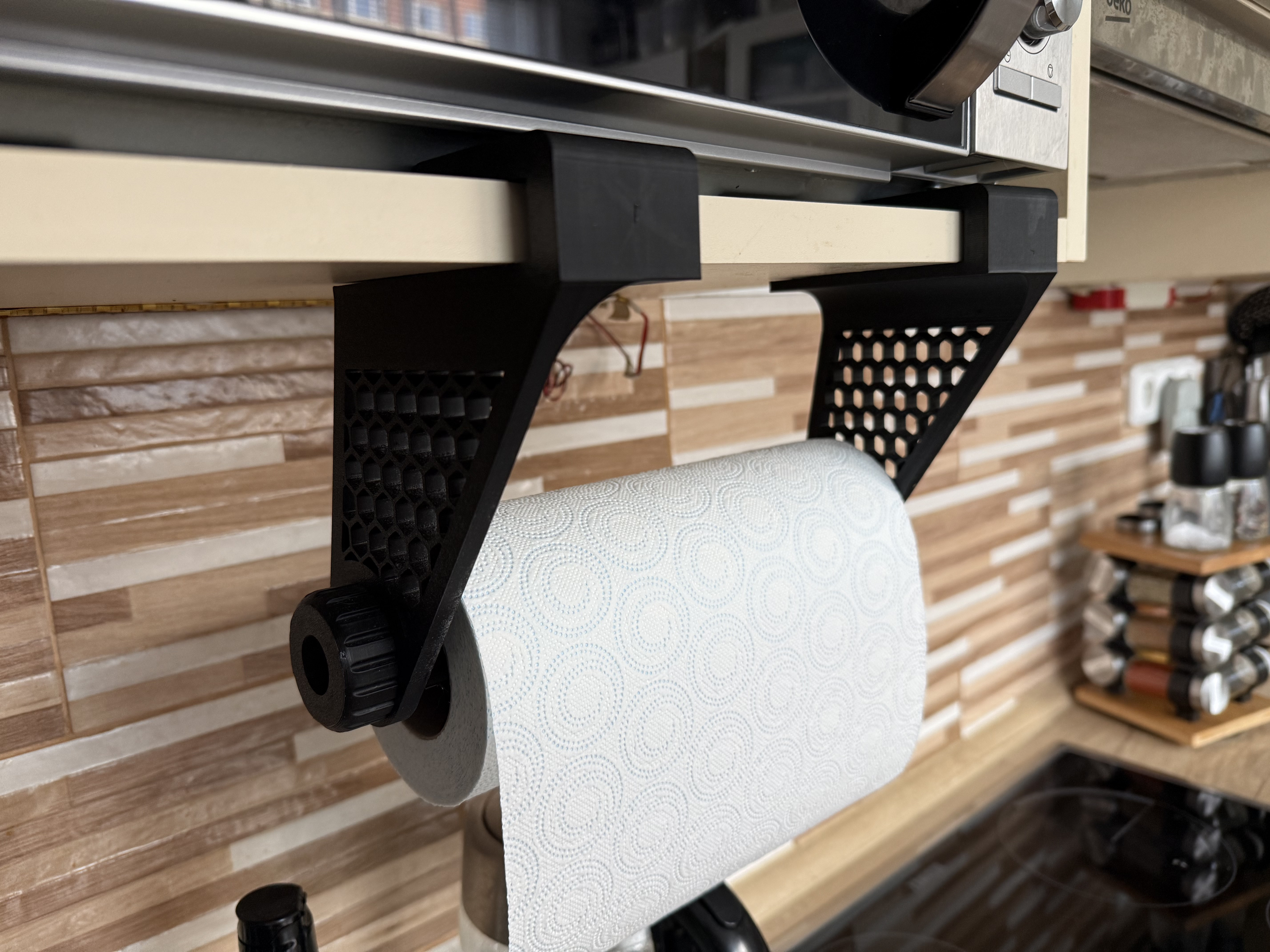 Стильная подставка для бумажных полотенец Paper Towel Holder V2 для 3D принтера