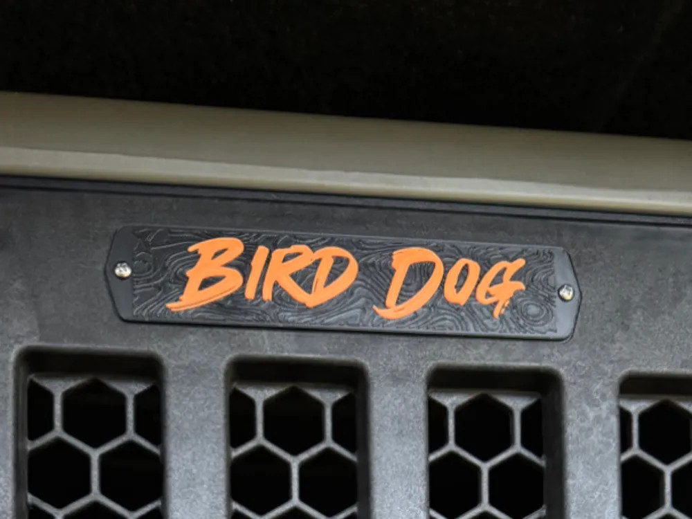 Gunner Kennel - Top/Bottom Nameplate для 3D принтера