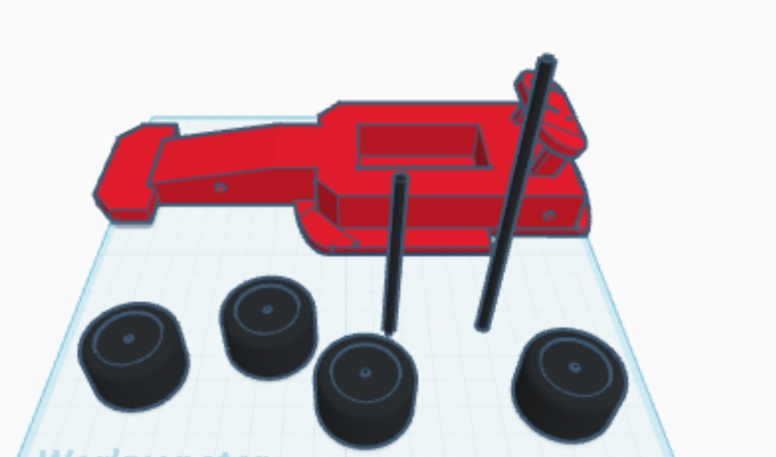 F1 car для 3D принтера