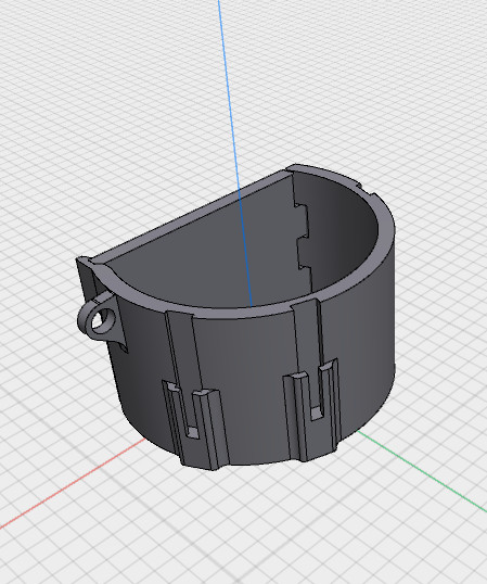 Удобная подставка для бутылки в спортзале — 3D-модель Gym Bottle Caddy для 3D принтера
