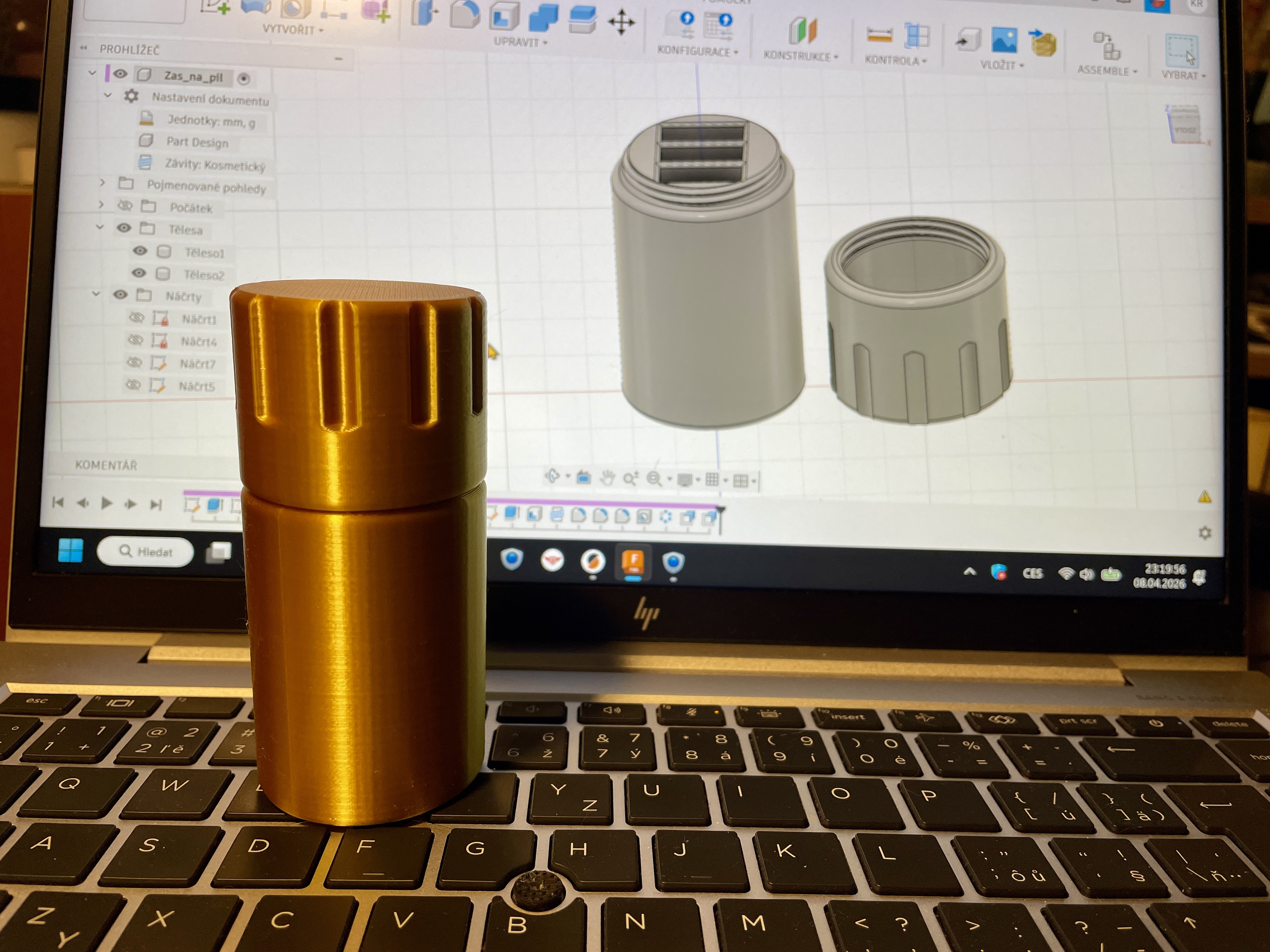 Pouzdro na pilníky VALLEJO / File case VALLEJO для 3D принтера