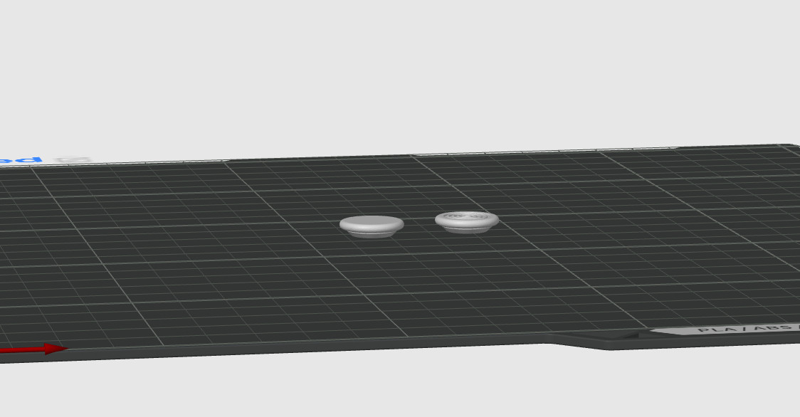 New Nintendo 3ds/2ds xl C-stick Grip для 3D принтера