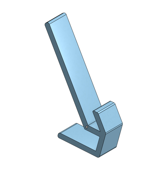 Подставка для клавиатуры с наклоном 50 градусов