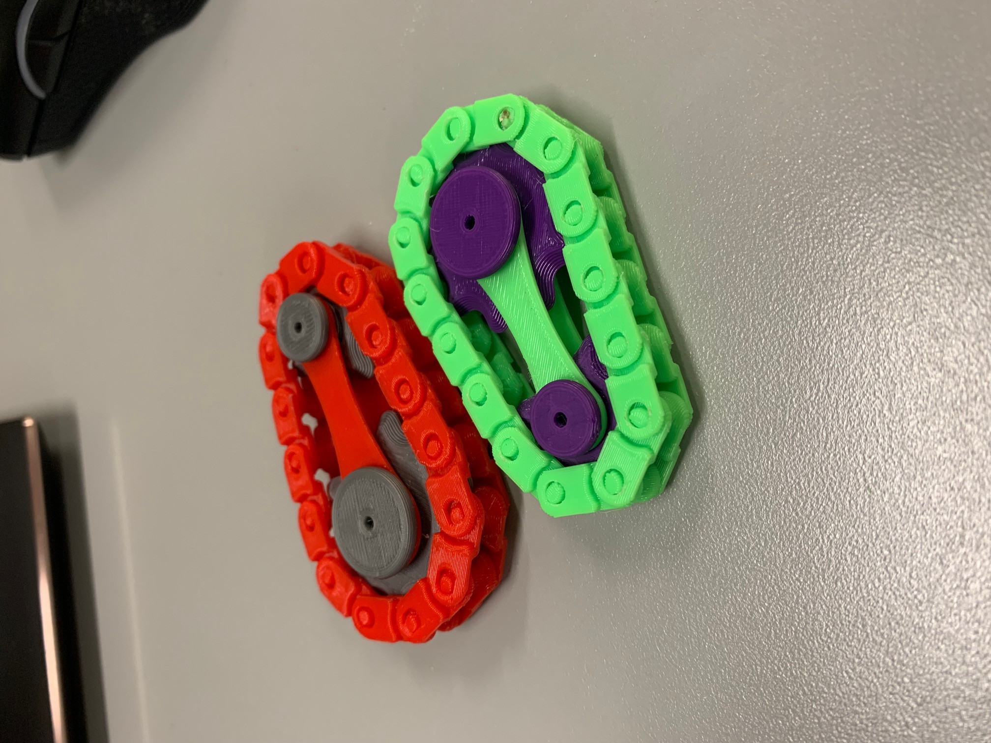 Крутой спиннер-шестерёнка на цепной передаче! 🔧🚴 для 3D принтера