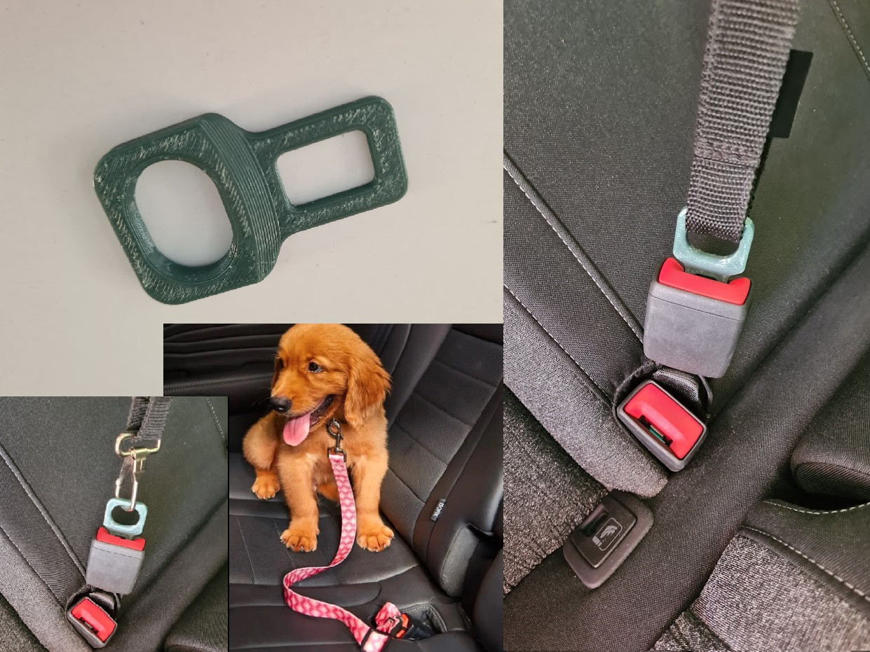 Безопасность питомца в дороге! DriveDog — ремень безопасности для собак для 3D принтера