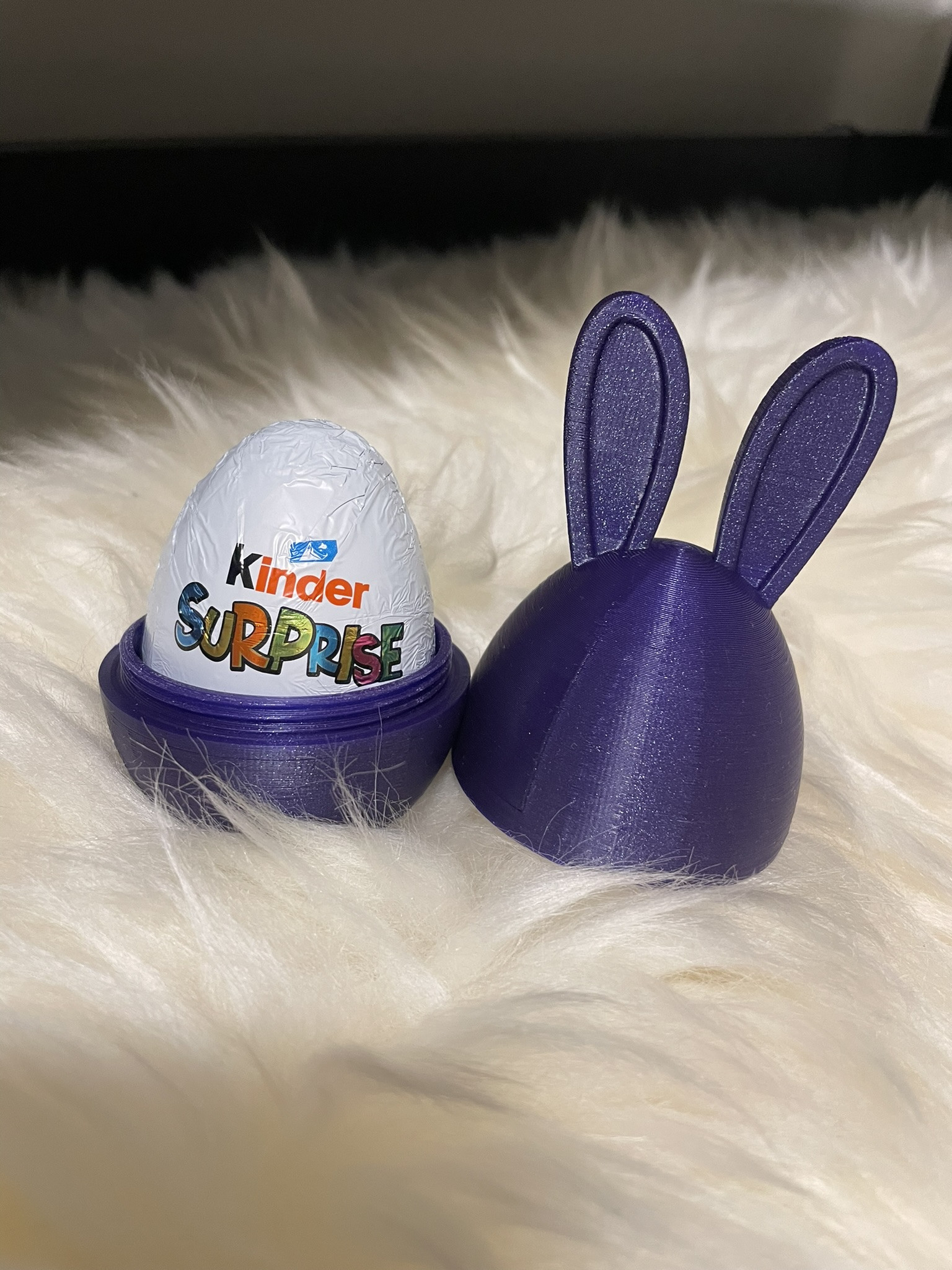 Easter egg kinder container, no supports для 3D принтера