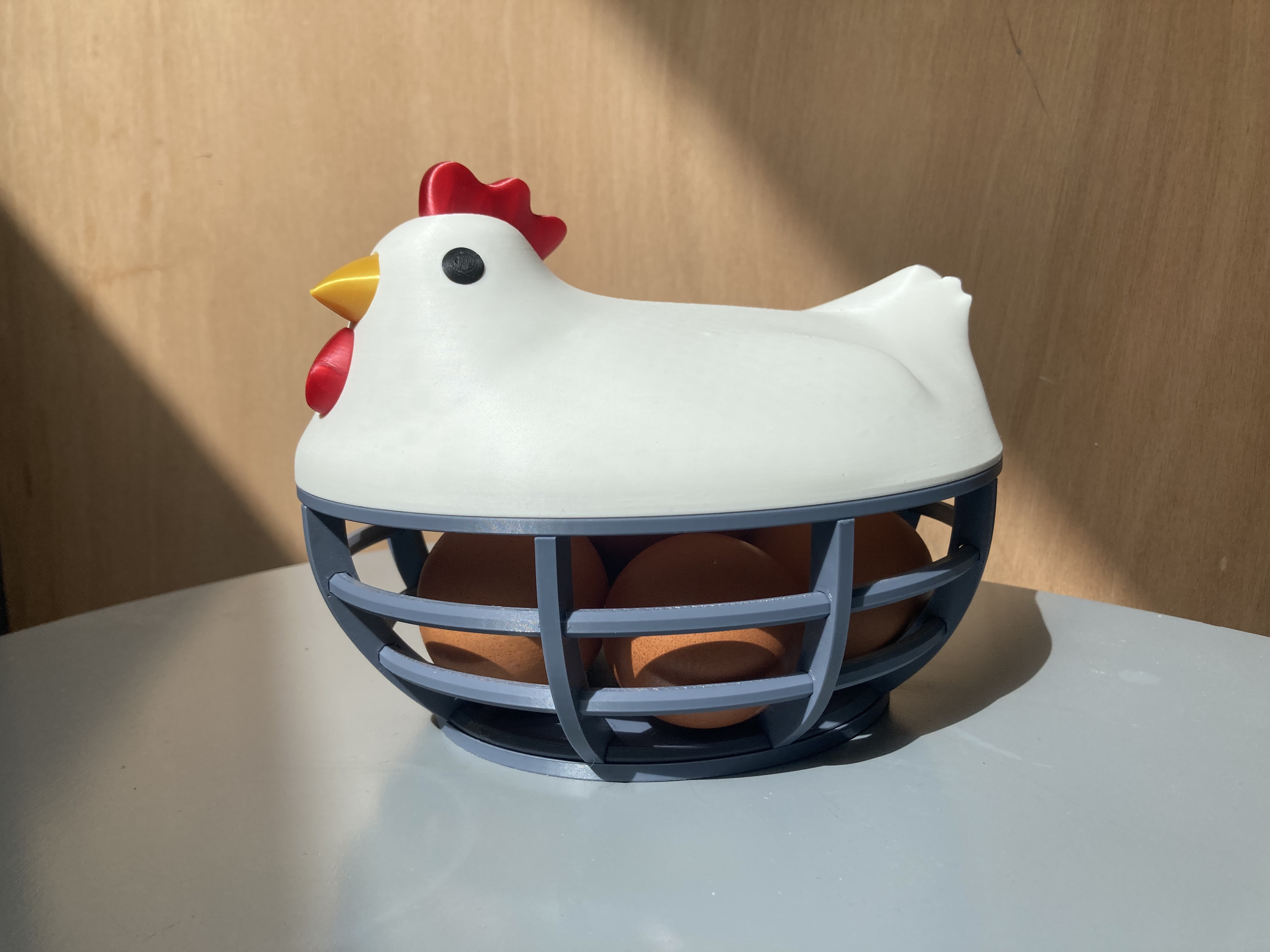 Корзина для куриных яиц — стильная 3D-модель для 3D принтера